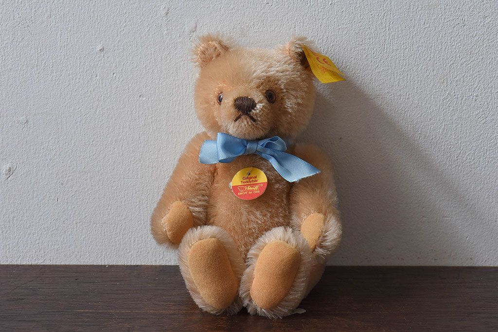 シュタイフ ヴィンテージ くま テディベア ぬいぐるみ ドールベア 人形 シュタイフ ドイツ製 ヴィンテージ テディベア ぬいぐるみ