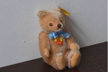 アンティーク雑貨　ビンテージ　シュタイフ社　テディベア(人形、ぬいぐるみ)(1)