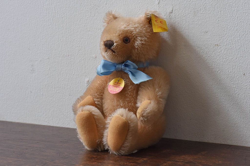 くま　ぬいぐるみ　ヴィンテージ　シュタイフ　ハーマン シュタイフ テディベア Petsy 28㎝ ヴィンテージ ぬいぐるみ