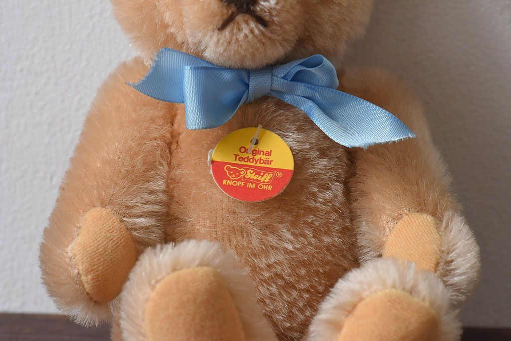 シュタイフ社ドイツ限定テディベア★ビンテージ古いぬいぐるみアンティークカントリー ヴィンテージ シュタイフ | 小さなテディベア（Original Teddy）サイズ