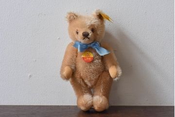 アンティーク雑貨　ビンテージ　シュタイフ社　テディベア(人形、ぬいぐるみ)(1)