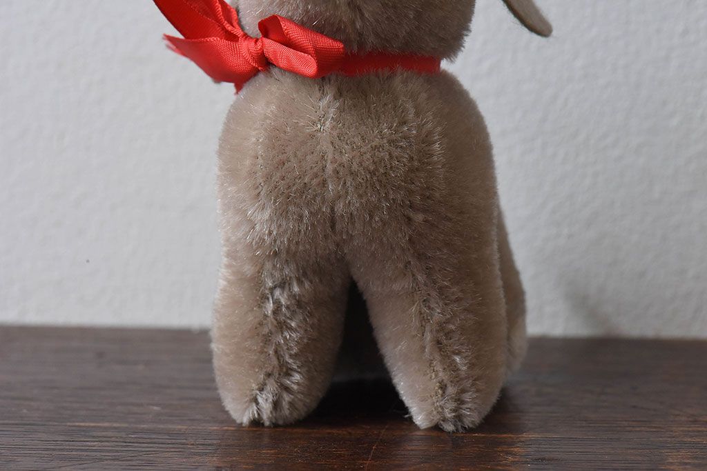 アンティーク雑貨　ビンテージ　シュタイフ社　ゾウのぬいぐるみ(人形)