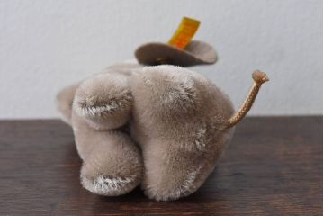 アンティーク雑貨　ビンテージ　シュタイフ社　ゾウのぬいぐるみ(人形)