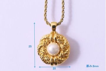 アンティーク雑貨　イタリア製　VOGUEBIJOUX(ヴォーグビジュ)　ネックレス