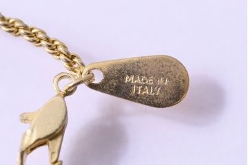 アンティーク雑貨　イタリア製　VOGUEBIJOUX(ヴォーグビジュ)　ネックレス