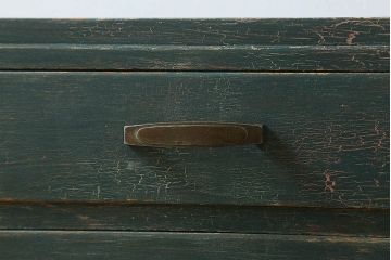 ペイント家具　アンティークペイントの小引き出し(小物収納、小物入れ)