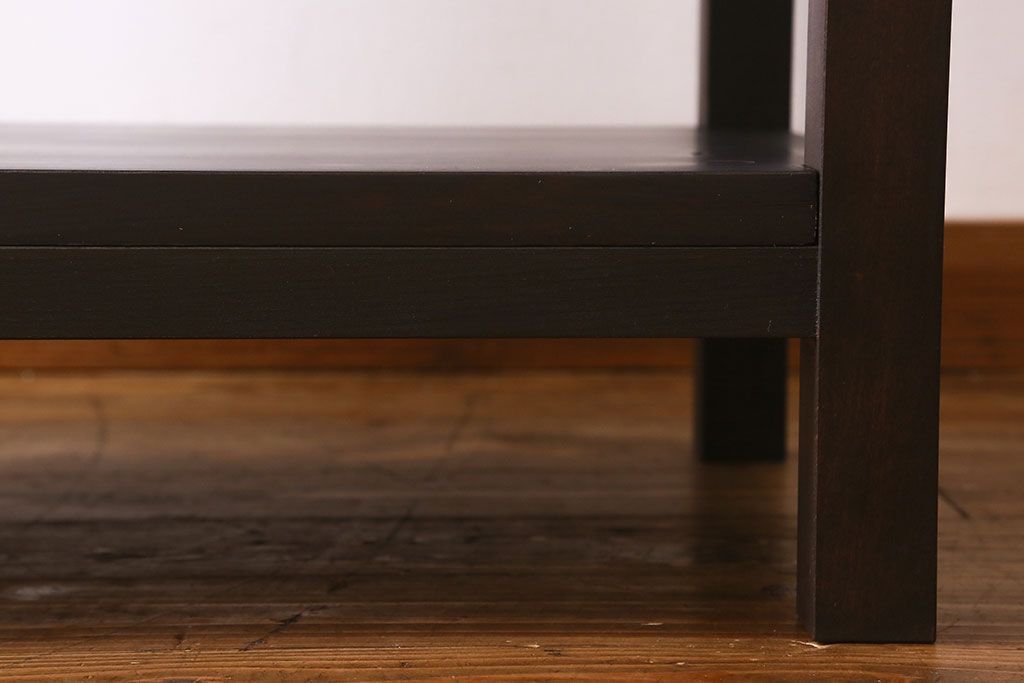 アンティーク家具　和製アンティーク　モダンな雰囲気漂う脚付きチェスト(引き出し、衣装箪笥)