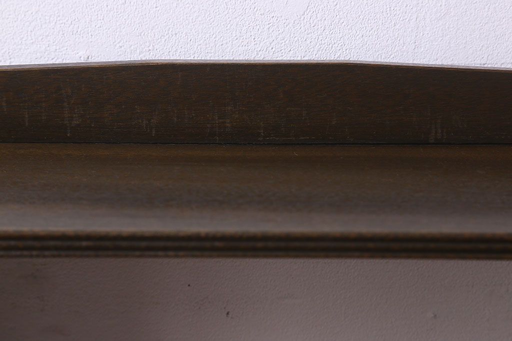 レトロ家具　昭和レトロ　ラワン材　深みのある色合いが魅力的な本棚(ディスプレイラック、飾り棚)