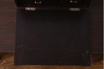アンティーク雑貨　昭和レトロ　シックな雰囲気漂う　歯医者さんの古い往診箱(小引き出し、裁縫箱、小物収納)