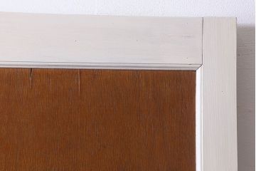 ペイント建具　モールガラス入り　ナチュラルな雰囲気が魅力的な木製ドア(扉)