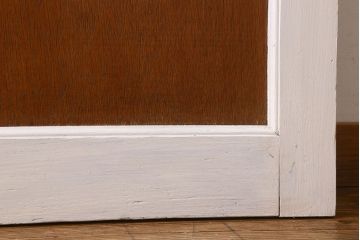 ペイント建具　モールガラス入り　ナチュラルな雰囲気が魅力的な木製ドア(扉)