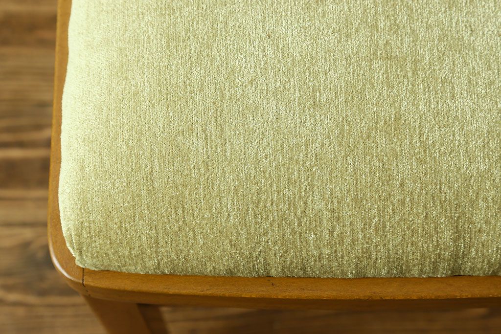 ヴィンテージ家具 イギリスビンテージ 温かみのある雰囲気漂うブナ材のチェア(椅子、ダイニングチェア、イス、英国)(2)(R-026416)