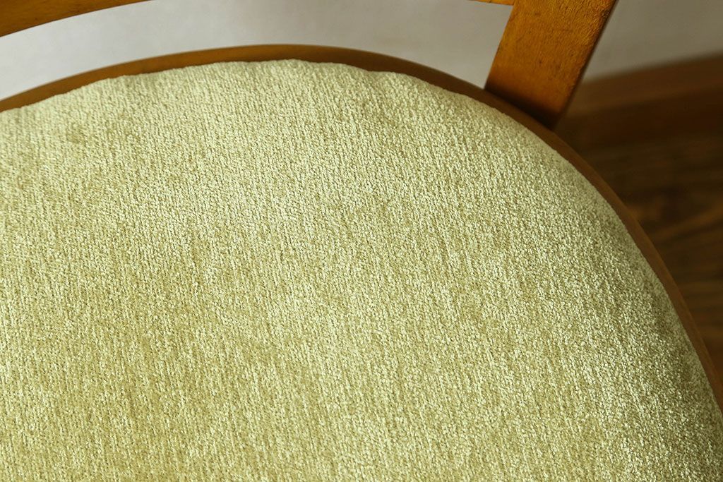 ヴィンテージ家具 イギリスビンテージ 温かみのある雰囲気漂うブナ材のチェア(椅子、ダイニングチェア、イス、英国)(2)(R-026416)