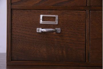 アンティーク家具　和製アンティーク　木の質感が味わい深い小引き出し(小物収納)