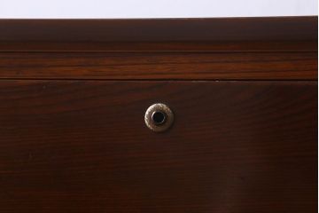 アンティーク家具　和製アンティーク　漆塗りが上品なチェスト(箪笥、タンス)