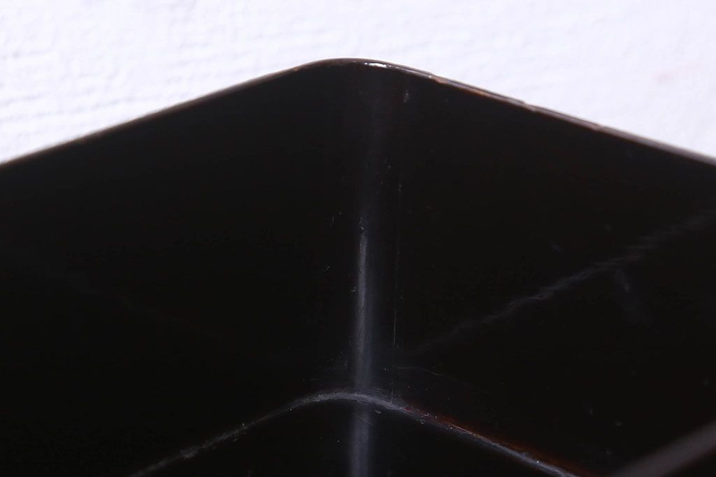 アンティーク雑貨　和製アンティーク　細かなデザインと網代が高級感を放つ小箱(小物収納)