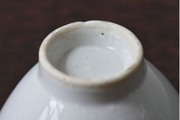 昭和初期　染付　アンティーク湯呑2客セット