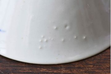 昭和初期　染付　アンティーク湯呑2客セット