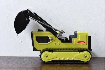 アンティーク雑貨　昭和　ビンテージ　TONKA(トンカ) LOADER NO.2352　ブリキのおもちゃ(外箱付き)