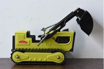 アンティーク雑貨　昭和　ビンテージ　TONKA(トンカ) LOADER NO.2352　ブリキのおもちゃ(外箱付き)
