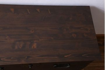 アンティーク家具　桐材製　アンティークローチェスト(衣装箪笥、タンス、引き出し、桐箪笥、桐たんす)