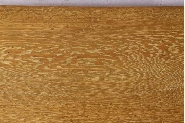 レトロ家具　昭和レトロ　温かみのある色味が魅力的なナラ材のサイドテーブル(花台、飾り台)