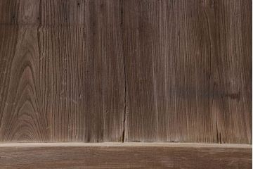 和製アンティーク　総ケヤキ材　特大　味わいのある風合いの門扉(蔵戸、建具、玄関戸)(1)