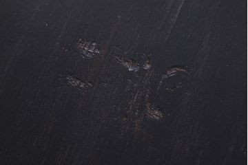 アンティーク家具　フランスアンティーク　シャビーな雰囲気漂うペイントテーブル(リビングテーブル、ダイニングテーブル、作業台、ワークデスク、在宅ワーク、在宅用)
