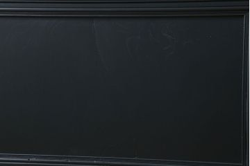 ペイント家具　シックな雰囲気漂うガラス戸(引き戸)2枚組