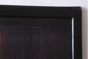 和製アンティーク　明治期　モダンな雰囲気漂う帯戸(板戸、引き戸)(1)