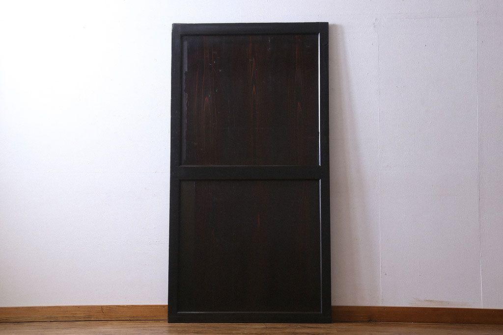 和製アンティーク　明治期　モダンな雰囲気漂う帯戸(板戸、引き戸)(1)