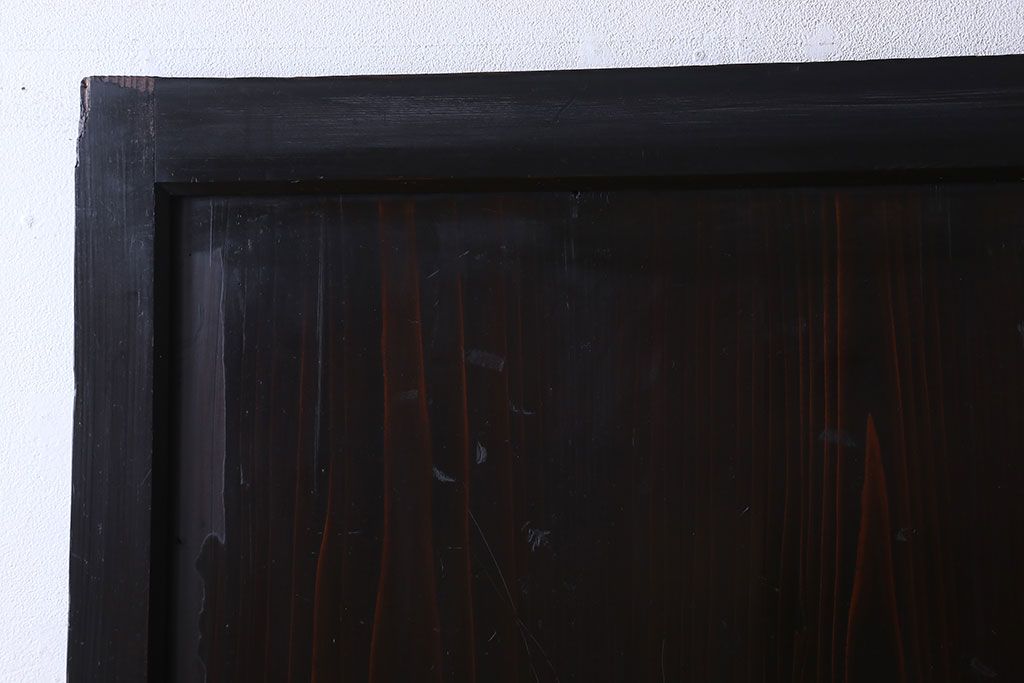 和製アンティーク　明治期　モダンな雰囲気漂う帯戸(板戸、引き戸)(1)