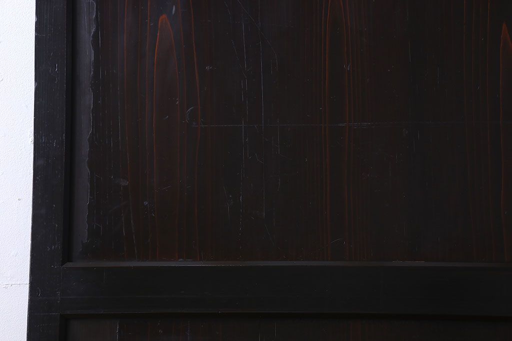 和製アンティーク　明治期　モダンな雰囲気漂う帯戸(板戸、引き戸)(1)