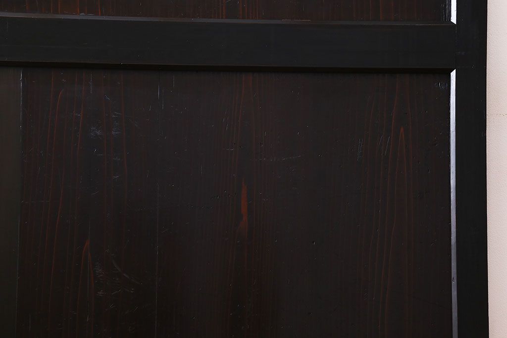 和製アンティーク　明治期　モダンな雰囲気漂う帯戸(板戸、引き戸)(1)