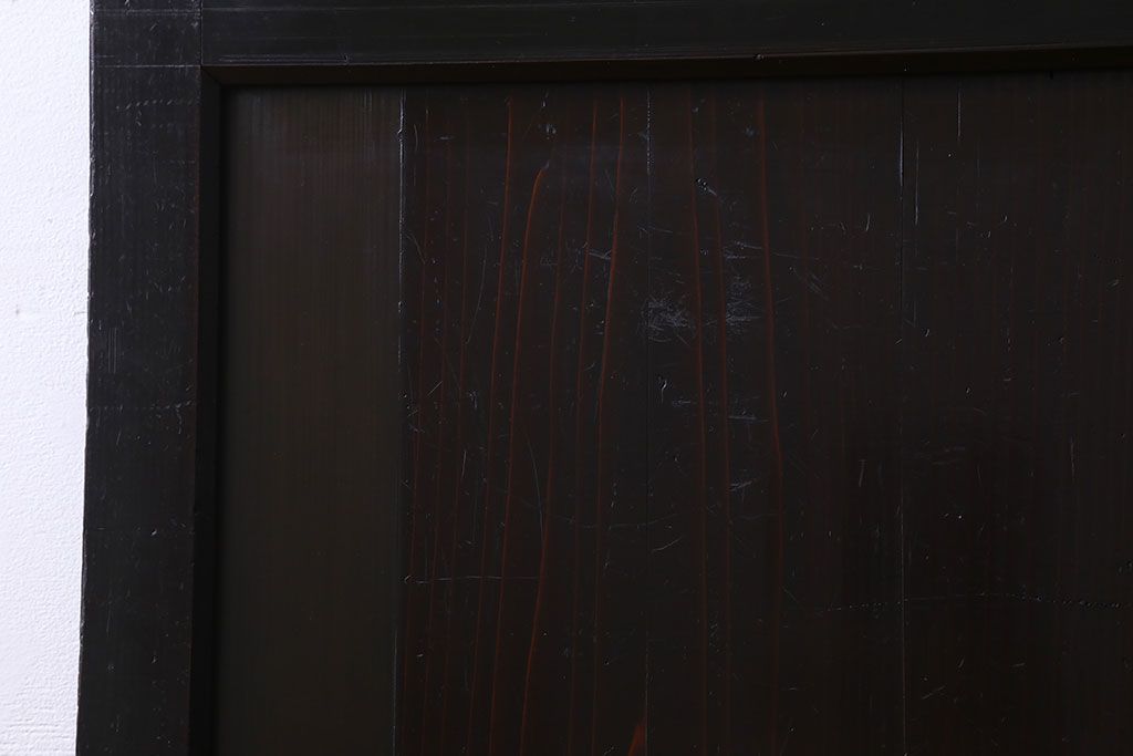 和製アンティーク　明治期　モダンな雰囲気漂う帯戸(板戸、引き戸)(1)