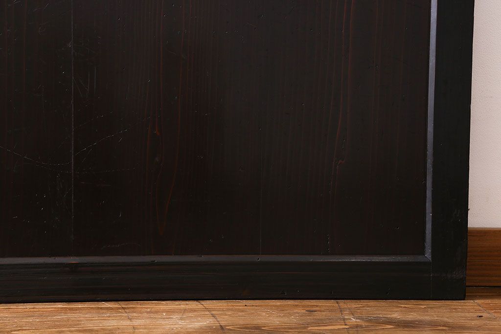 和製アンティーク　明治期　モダンな雰囲気漂う帯戸(板戸、引き戸)(1)