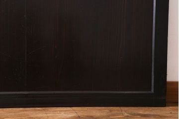 和製アンティーク　明治期　モダンな雰囲気漂う帯戸(板戸、引き戸)(1)