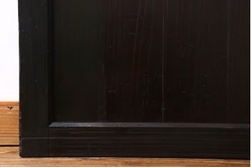 和製アンティーク　明治期　モダンな雰囲気漂う帯戸(板戸、引き戸)(1)