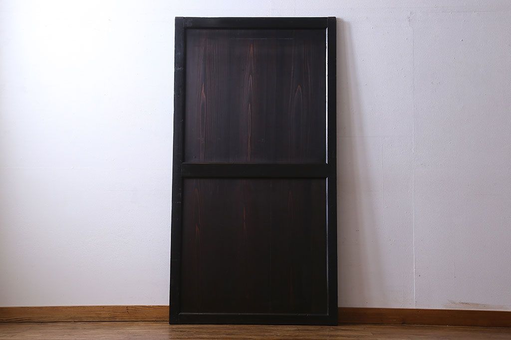 和製アンティーク　明治期　モダンな雰囲気漂う帯戸(板戸、引き戸)(1)