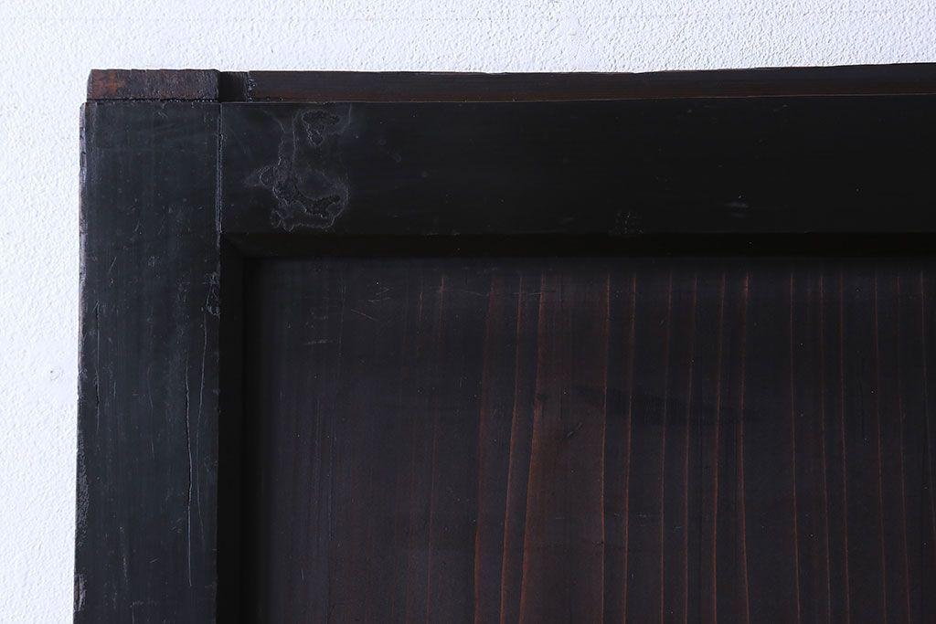 和製アンティーク　明治期　モダンな雰囲気漂う帯戸(板戸、引き戸)(1)