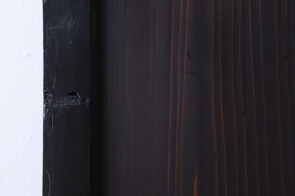 和製アンティーク　明治期　モダンな雰囲気漂う帯戸(板戸、引き戸)(1)