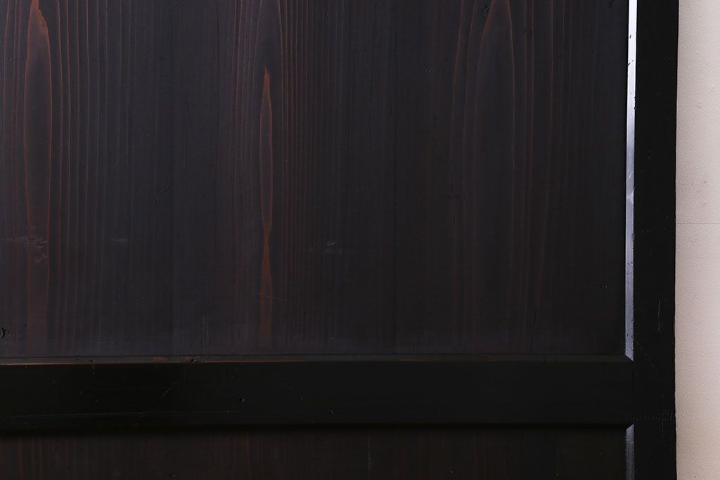 和製アンティーク　明治期　モダンな雰囲気漂う帯戸(板戸、引き戸)(1)