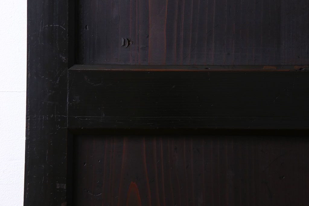 和製アンティーク　明治期　モダンな雰囲気漂う帯戸(板戸、引き戸)(1)