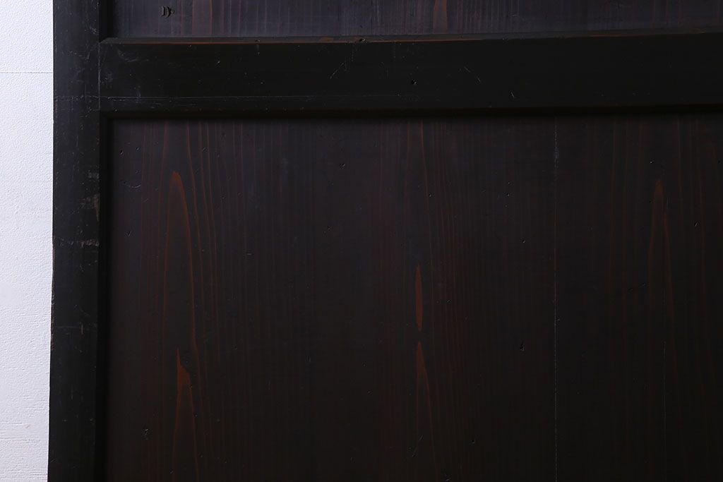 和製アンティーク　明治期　モダンな雰囲気漂う帯戸(板戸、引き戸)(1)