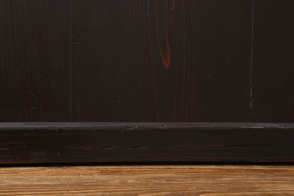 和製アンティーク　明治期　モダンな雰囲気漂う帯戸(板戸、引き戸)(1)