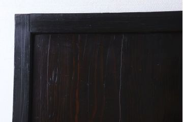 和製アンティーク　明治期　モダンな雰囲気漂う帯戸(板戸、引き戸)(2)