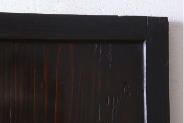 和製アンティーク　明治期　モダンな雰囲気漂う帯戸(板戸、引き戸)(2)