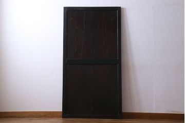 和製アンティーク　明治期　モダンな雰囲気漂う帯戸(板戸、引き戸)(2)