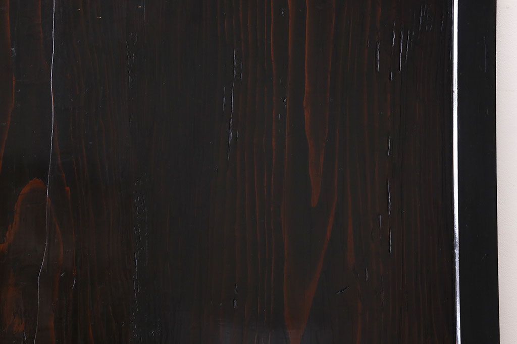 和製アンティーク　明治期　モダンな雰囲気漂う帯戸(板戸、引き戸)(2)