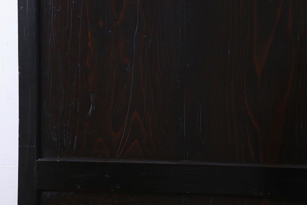 和製アンティーク　明治期　モダンな雰囲気漂う帯戸(板戸、引き戸)(2)